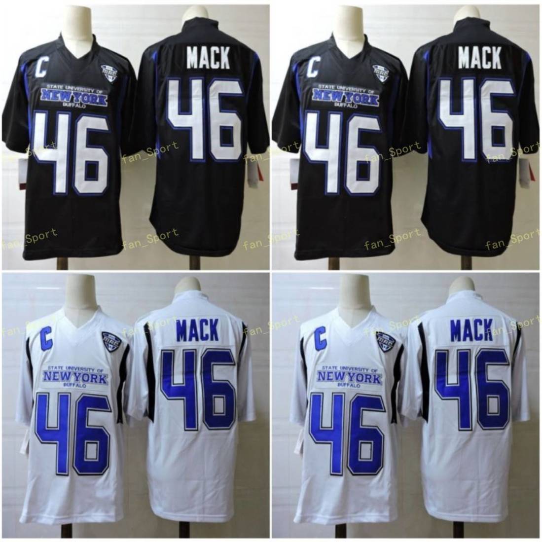 NCAA Buffalo Bulls #46 Khalil Mack College Football Jersey White Black stitched Mens Youth Jerseys -3XL Top quality, As
NCAA Buffalo Bulls #46 Khalil Mack College Football Jersey White Black stitched Mens Youth Jerseys -3XL Top quality, As