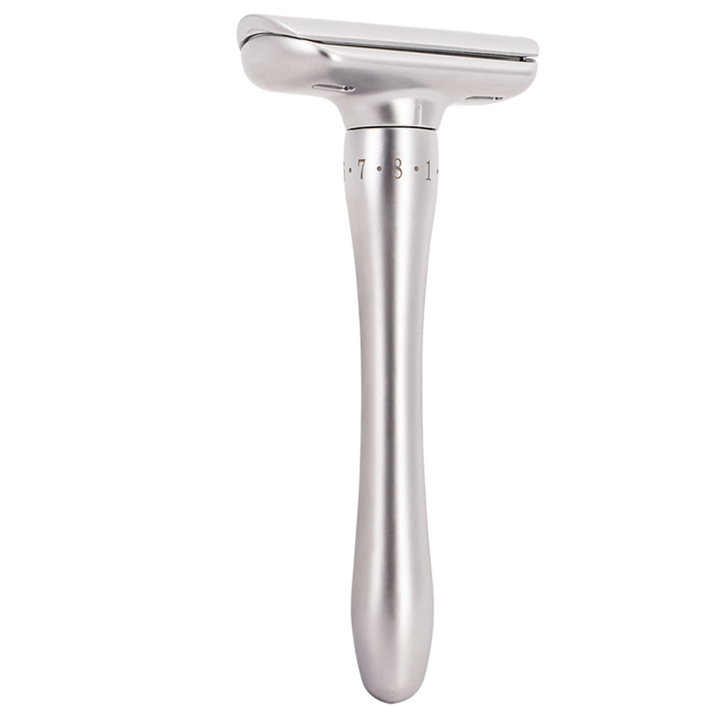 2021Adjustable Safety Razor Double Edge Classic Mens Shaving Mild to Aggressive 1-8 File Hair Removal Shaver with10 Blades
2021Adjustable Safety Razor Double Edge Classic Mens Shaving Mild to Aggressive 1-8 File Hair Removal Shaver with10 Blades