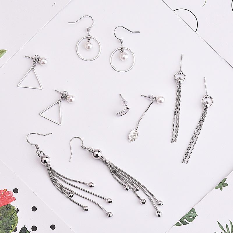 Dangle & Chandelier 5 Optional Elegant Geometric Tassel Ear Line For Women Imitation Pearl White Gold Color Drop Earrings Fashion Jewelry KB, Silver
Dangle & Chandelier 5 Optional Elegant Geometric Tassel Ear Line For Women Imitation Pearl White Gold Color Drop Earrings Fashion Jewelry KB, Silver