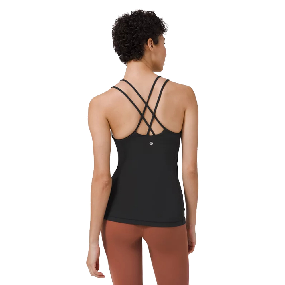 Lululemon Free To Be Tank Cross Back Yoga Sport Vest Women Sleeveless Shirts Slim Fit Workout TopsSuper Soft Top Sports Shirt with Padded Bra YB2093, Black
Lululemon Free To Be Tank Cross Back Yoga Sport Vest Women Sleeveless Shirts Slim Fit Workout TopsSuper Soft Top Sports Shirt with Padded Bra YB2093, Black