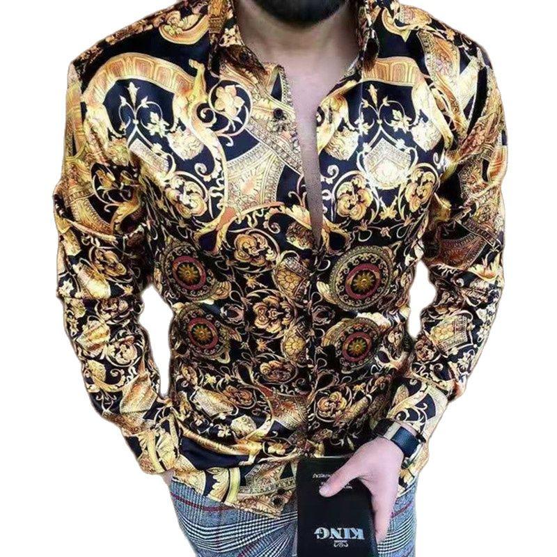 Men' Casual Shirts European American2021 Clothing Street Fashion Printed Shirt Single-Breasted Cardigan Long Sleeve Men Shir, Xkcs-702
Men' Casual Shirts European American2021 Clothing Street Fashion Printed Shirt Single-Breasted Cardigan Long Sleeve Men Shir, Xkcs-702