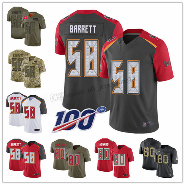 Custom Mens women youth tampa baybuccaneers58 Shaquil Barrett 80 O. J. Howard Red white black 100th Season Vapor Limited Football Jerseys
Custom Mens women youth tampa baybuccaneers58 Shaquil Barrett 80 O. J. Howard Red white black 100th Season Vapor Limited Football Jerseys