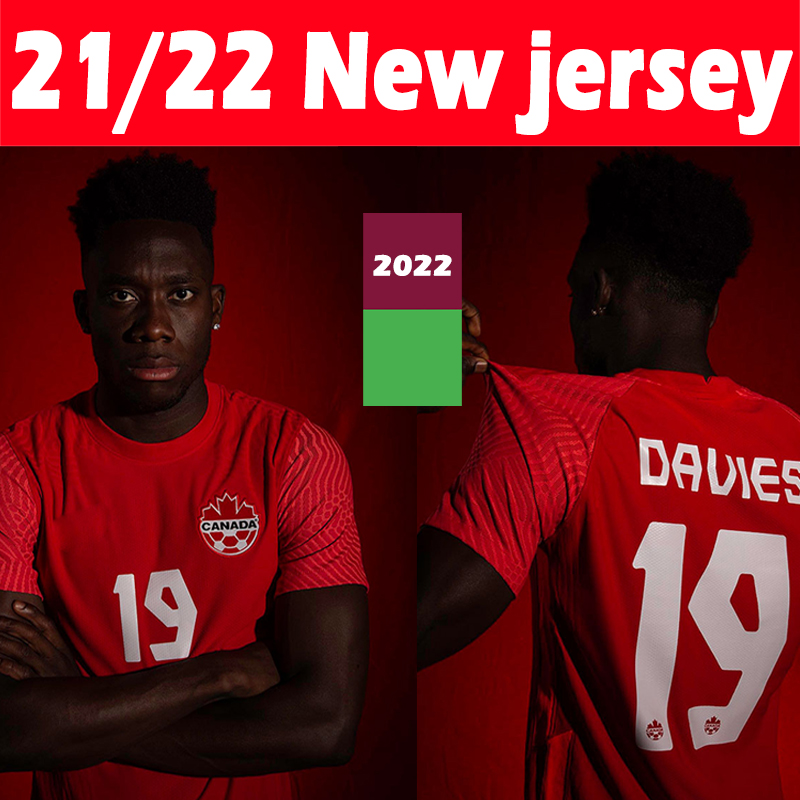 The Lates 21/22 Canada Soccer Jerseys national team Home Away Kits 2021 2022 DAVIES DAVID LARIN CAVALLINI LARYEA MILLAR HOILETT Men jersey football shirts Thai -2XL, 21 22 home
The Lates 21/22 Canada Soccer Jerseys national team Home Away Kits 2021 2022 DAVIES DAVID LARIN CAVALLINI LARYEA MILLAR HOILETT Men jersey football shirts Thai -2XL, 21 22 home