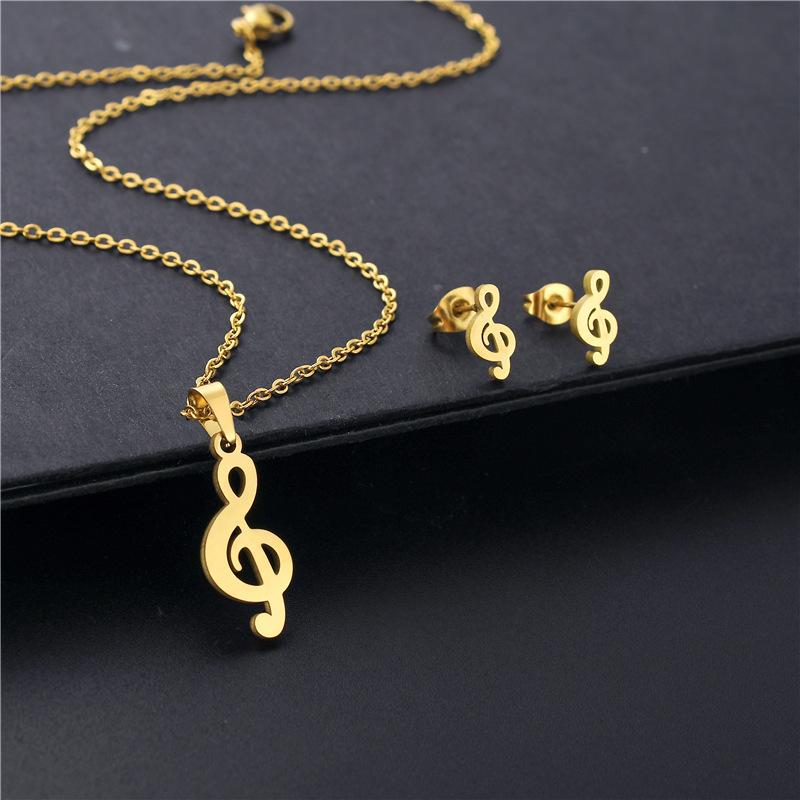 Simple Stainless Steel Lucky Musical Symbol Love Heart Pendant Chain Necklace Wedding Gift You Women Jewelry Necklaces
Simple Stainless Steel Lucky Musical Symbol Love Heart Pendant Chain Necklace Wedding Gift You Women Jewelry Necklaces