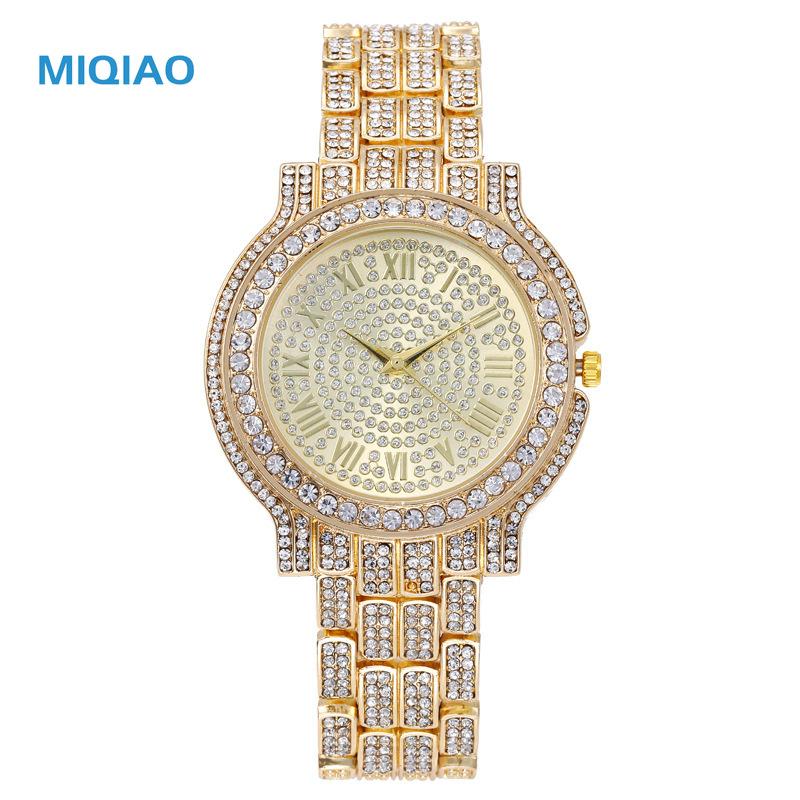 Fashion Women Watch Gold Full Diamond Quartz Wristwatches Casual Stainless Steel Ladies Clock W339
Fashion Women Watch Gold Full Diamond Quartz Wristwatches Casual Stainless Steel Ladies Clock W339