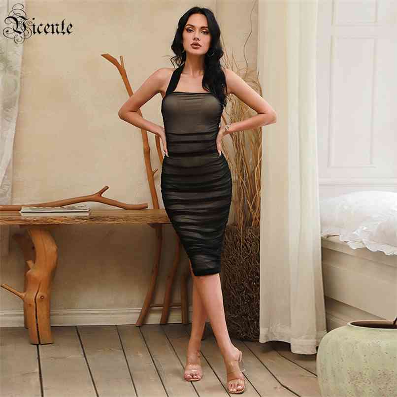 Women's Dress Celebrity Party Draped Mesh Neck Open Back 210520, Black
Women's Dress Celebrity Party Draped Mesh Neck Open Back 210520, Black