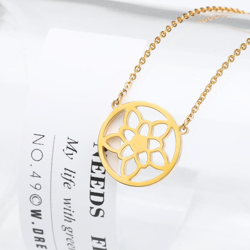Pendant Necklaces Flower Of Life Buddhist Necklace Long Golden Chain Seed Sacred Geometry Jewelry Fleur De Vie Yoga Namaste
Pendant Necklaces Flower Of Life Buddhist Necklace Long Golden Chain Seed Sacred Geometry Jewelry Fleur De Vie Yoga Namaste
