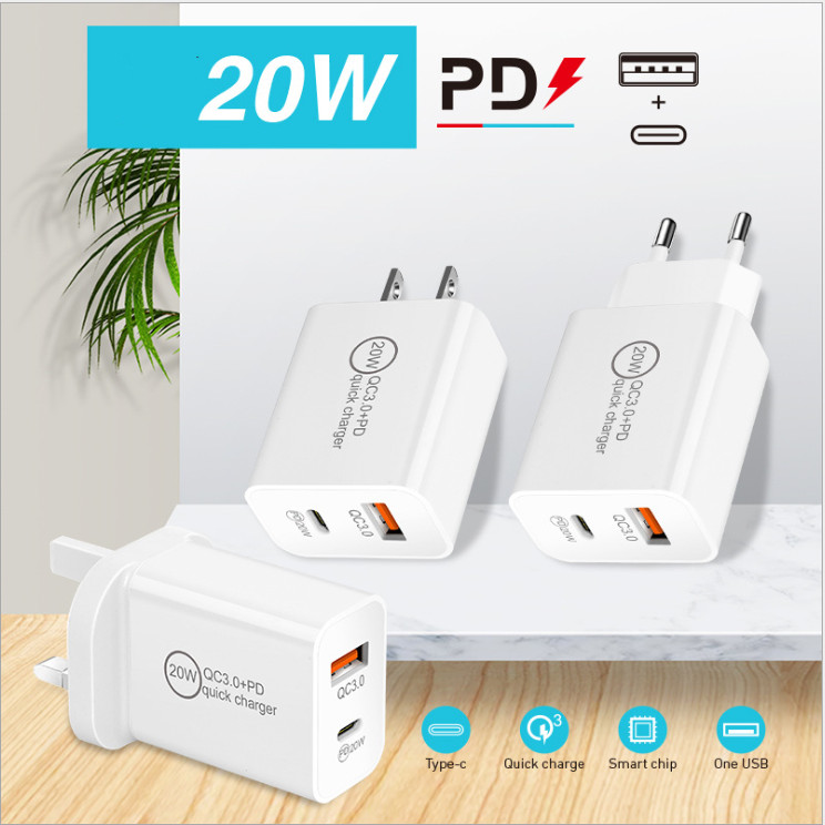 20W fast charging QC3.0 USB C dual port Eu US UK Au wall charger power adapter plug for s10 s20 note 10Android phone with retail packaging
20W fast charging QC3.0 USB C dual port Eu US UK Au wall charger power adapter plug for s10 s20 note 10Android phone with retail packaging