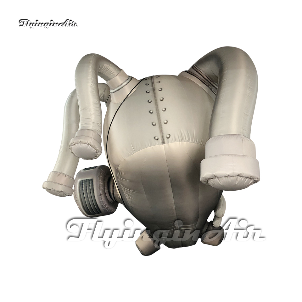 Hanging Inflatable Mask Head Model 3m Height Devil Skull Balloon Blow Up Alien Robot For Halloween Party Decoration