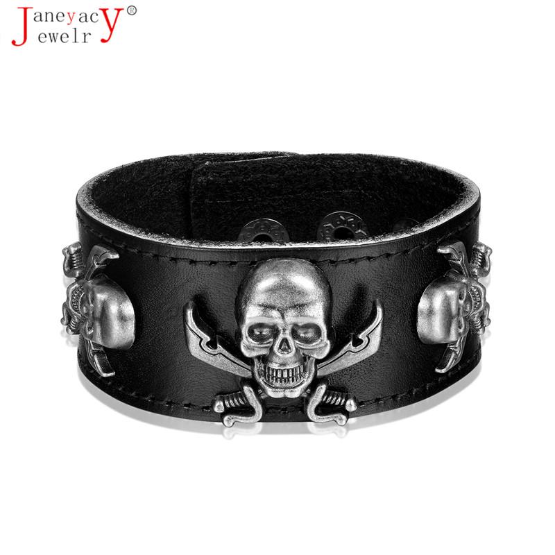Link, Chain 2021 Fashion Jewelry Skull Leather Bracelet Men Casual Personality Women Simple Buckle Statement Pulseira
Link, Chain 2021 Fashion Jewelry Skull Leather Bracelet Men Casual Personality Women Simple Buckle Statement Pulseira