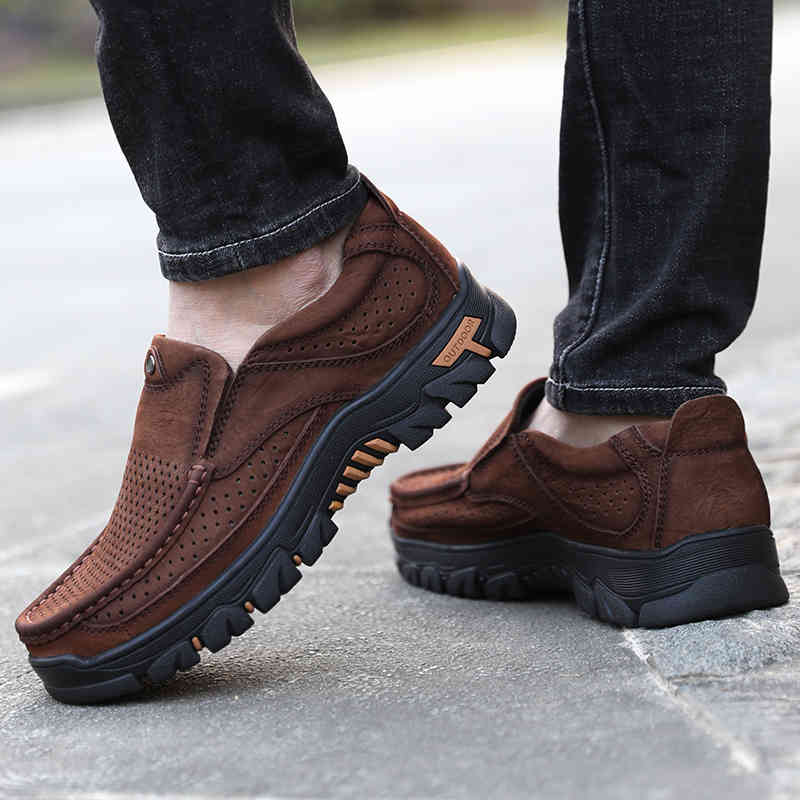 dress shoes genuine leather loafers men driving fashion casual original design summer hole flats moccasins men big size 48 ez7y, Black
dress shoes genuine leather loafers men driving fashion casual original design summer hole flats moccasins men big size 48 ez7y, Black