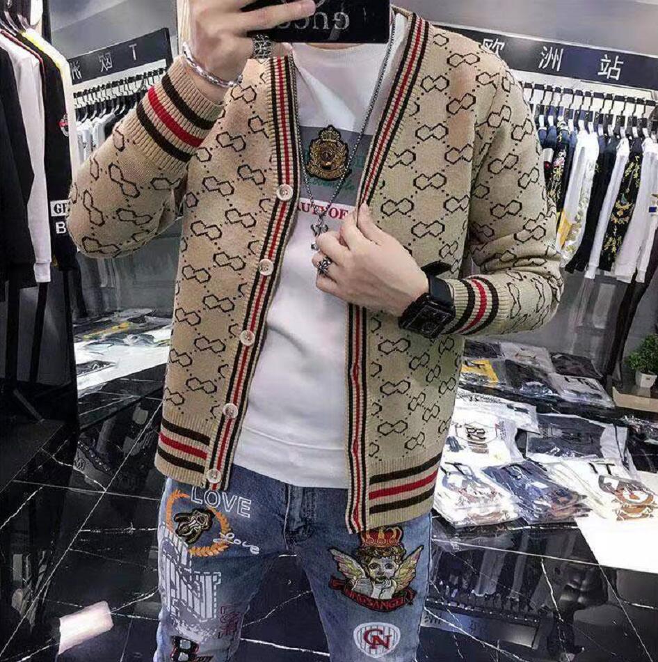2022G Sweater Cardigan Men Casual V-Neck Shirt Autumn Winter Slim Fit Long Sleeve Mens Sweaters Knitted Cardigan Pull Homme Top, 02
2022G Sweater Cardigan Men Casual V-Neck Shirt Autumn Winter Slim Fit Long Sleeve Mens Sweaters Knitted Cardigan Pull Homme Top, 02