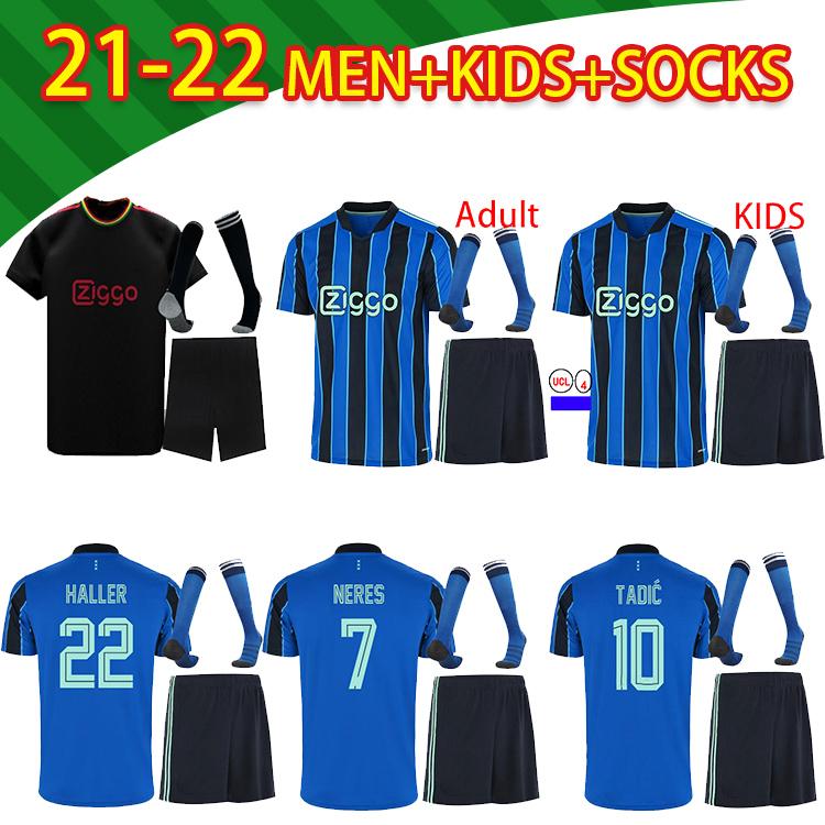 adult kids kit 21 22 TADIC HALLER Amsterdam away soccer jersey 50th 2021 2022 KLAASSEN Antony NERES IDRISSI men ajax jersey full sets socks football shirt uniforms, Black
adult kids kit 21 22 TADIC HALLER Amsterdam away soccer jersey 50th 2021 2022 KLAASSEN Antony NERES IDRISSI men ajax jersey full sets socks football shirt uniforms, Black