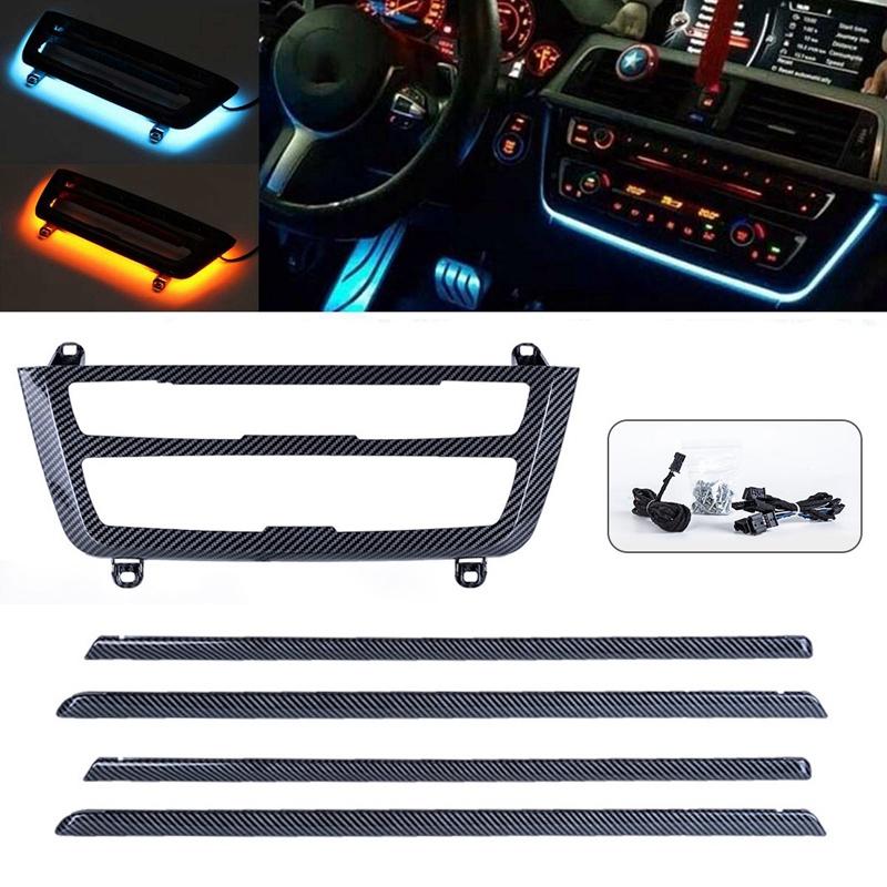 Interior&External Lights Car Center Console AC Panel LED Ambient Lighting Interior Door Strip For- 3 4 Series F30 F31 3GT M3 2012-2021
Interior&External Lights Car Center Console AC Panel LED Ambient Lighting Interior Door Strip For- 3 4 Series F30 F31 3GT M3 2012-2021