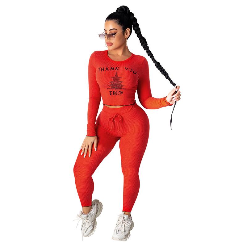 Women's Two Piece Pants 2 Sets Womens Outfits O Collar Long Sleeve Crop Top Sweat Suits 2021, White
Women's Two Piece Pants 2 Sets Womens Outfits O Collar Long Sleeve Crop Top Sweat Suits 2021, White