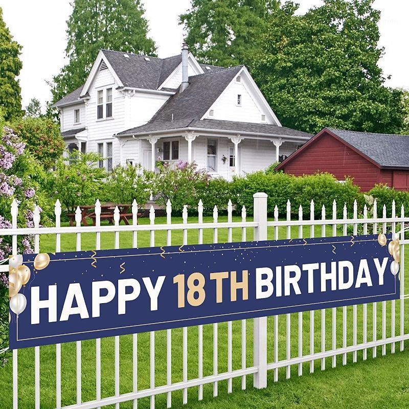 Party Decoration Happy 16th 18th 40th 50th 60th Birthday Banner Blue,16th Bday Sign, Outdoor For Boy Men
Party Decoration Happy 16th 18th 40th 50th 60th Birthday Banner Blue,16th Bday Sign, Outdoor For Boy Men