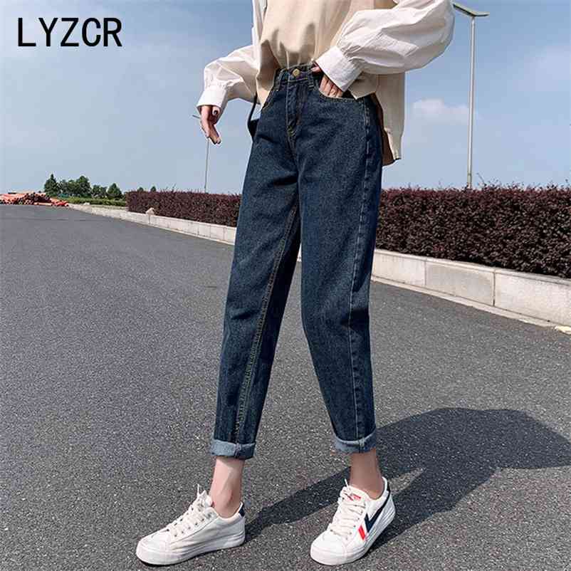 LYZCR Vintage Harem Jeans Woman Loose White Boyfriends For Women Denim Pencil Pants High Waist Mom Fit Femme 210629, Beige
LYZCR Vintage Harem Jeans Woman Loose White Boyfriends For Women Denim Pencil Pants High Waist Mom Fit Femme 210629, Beige