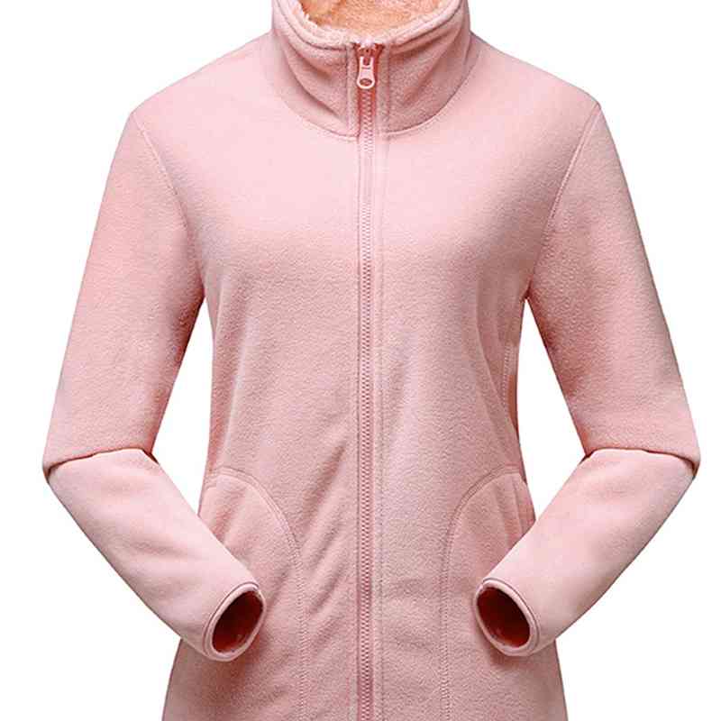 Women Warm Fleece Coats Autumn Winter Wool Liner Loose Jacket Female Stand Collar Plus Size Outwear Ladies Casaco Tweed 210602
Women Warm Fleece Coats Autumn Winter Wool Liner Loose Jacket Female Stand Collar Plus Size Outwear Ladies Casaco Tweed 210602
