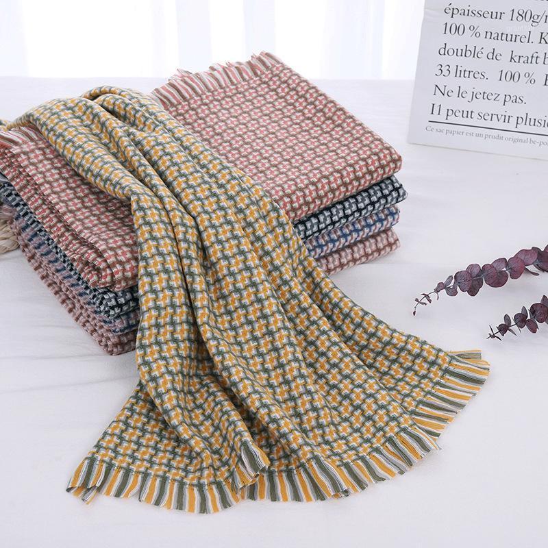 Scarves 2021 Winter For Ladies, Luxury, Floral Faux Cashmere Scarf Plaid Thick Warm And Comfortable Shawl, Tippet Women, Blue;gray 
Scarves 2021 Winter For Ladies, Luxury, Floral Faux Cashmere Scarf Plaid Thick Warm And Comfortable Shawl, Tippet Women, Blue;gray