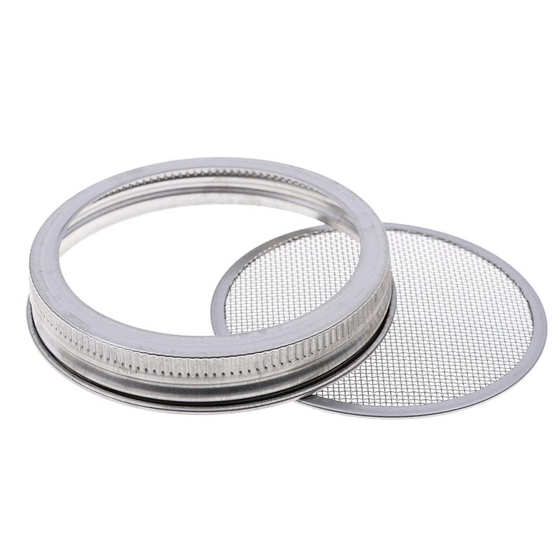 Planters & Pots 1Set Seed Sprouter Germination Cover Kit Stainless Steel Germinator Sprouting Mason Jars With Strainer Lids
Planters & Pots 1Set Seed Sprouter Germination Cover Kit Stainless Steel Germinator Sprouting Mason Jars With Strainer Lids