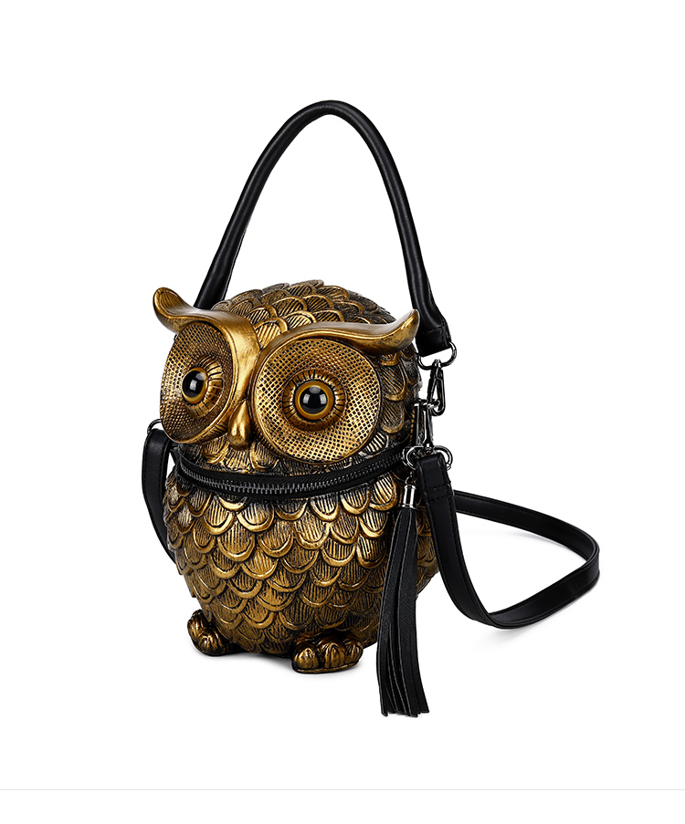 3D Owl bags for women Originality crossbody Bag giris Shoulder Bag personality Purse Fashion Handbags lady Party Cosmetic handbag