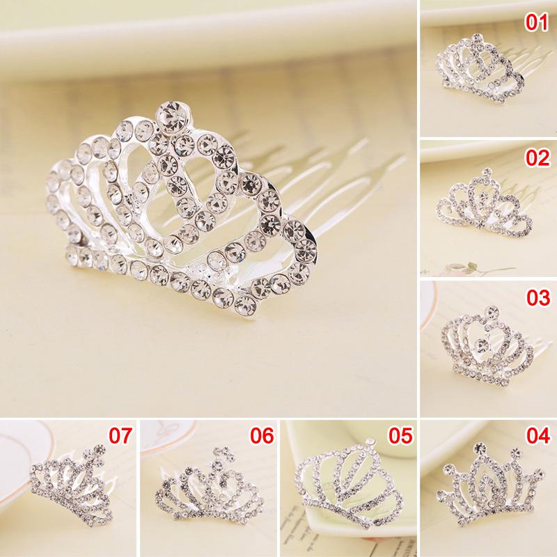 Hair Clips & Barrettes Mini Tiara Princess Crown Comb Costume Accessories For Party Girls Children EIG88, Golden;silver
Hair Clips & Barrettes Mini Tiara Princess Crown Comb Costume Accessories For Party Girls Children EIG88, Golden;silver