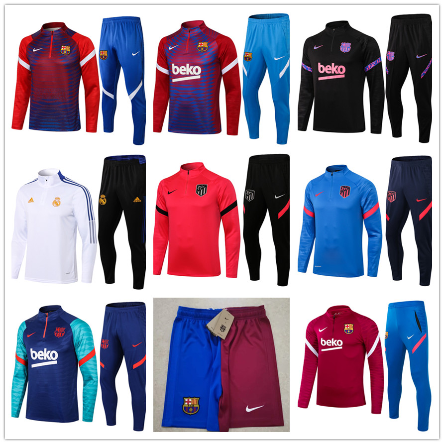 21 22 Fc Barcelona messi Atletico Madrid real Mens soccer tracksuit tracksuits football training suits kit survetement foot chandal futbol d, Black
21 22 Fc Barcelona messi Atletico Madrid real Mens soccer tracksuit tracksuits football training suits kit survetement foot chandal futbol d, Black