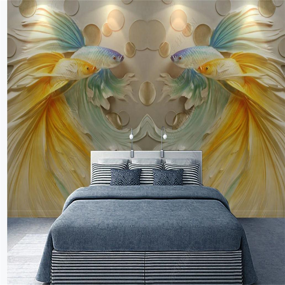 3d murals wallpaper Stereo Fish Relief wallpapers Living Room Background Wall Mural, Yellow
3d murals wallpaper Stereo Fish Relief wallpapers Living Room Background Wall Mural, Yellow