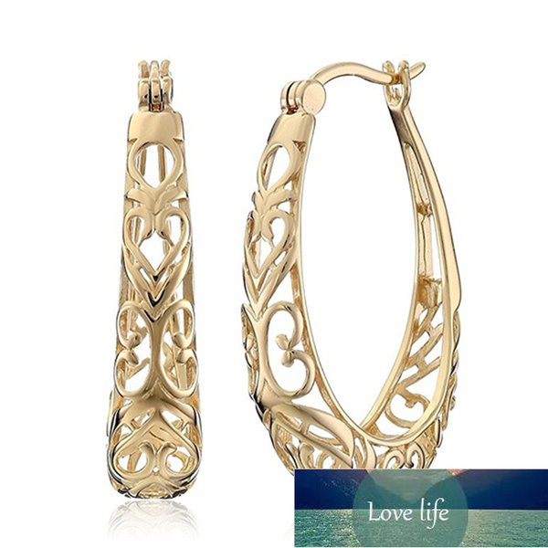 Hoop & Huggie 925 Silver Hollow Fashion Big 18k Gold Earrings For Women Charm Jewelry Gift Factory price expert design Quality Latest Style Original Status
Hoop & Huggie 925 Silver Hollow Fashion Big 18k Gold Earrings For Women Charm Jewelry Gift Factory price expert design Quality Latest Style Original Status