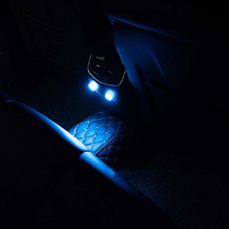 Vehicle Touch Switch Mini LED Light Auto Wireless Ambient Lamp Portable Night Reading Lights Car Roof Bulb Cars Interior Lamps