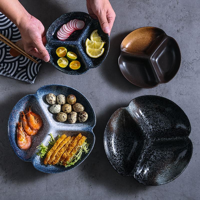 Dishes & Plates Japanese-style Dinner Ceramic Household Three Partition Set Breakfast Tableware Dinnerware CN(Origin)
Dishes & Plates Japanese-style Dinner Ceramic Household Three Partition Set Breakfast Tableware Dinnerware CN(Origin)