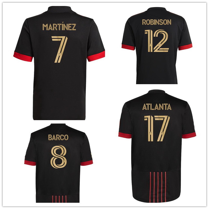 21-22 Atlanta United FC Almirón 10 Martinez 7 Nagbe 6 Barco 8 Villalba Customized Thai Quality sports jerseys,online shopping stores, 21-22 away
21-22 Atlanta United FC Almirón 10 Martinez 7 Nagbe 6 Barco 8 Villalba Customized Thai Quality sports jerseys,online shopping stores, 21-22 away