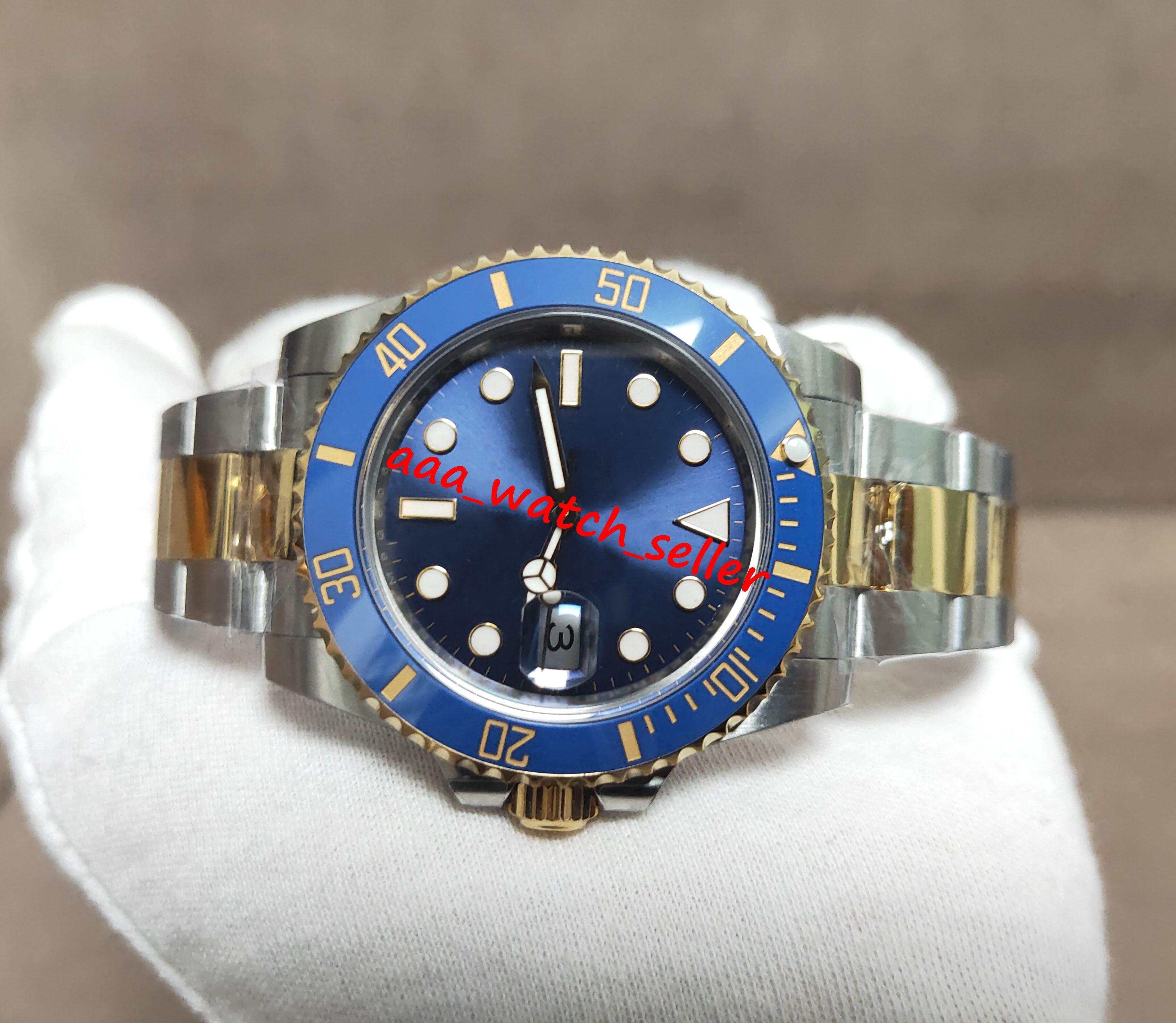BP Factory Master Luxury mens watches 40mm 116613 116613LB two tone gold&steel ceramic bezel 2813 movement 316L SS luminous sapphire sport diving wristwatches
BP Factory Master Luxury mens watches 40mm 116613 116613LB two tone gold&steel ceramic bezel 2813 movement 316L SS luminous sapphire sport diving wristwatches