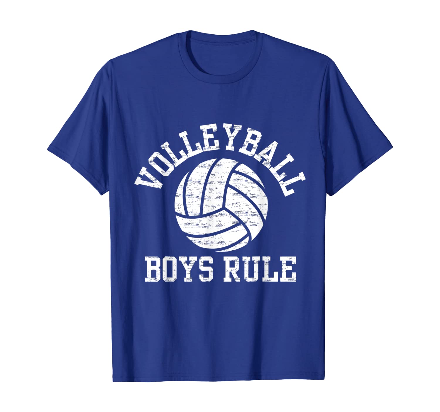 Volleyball Boys Rule tshirt great volleyball gift, White;black
