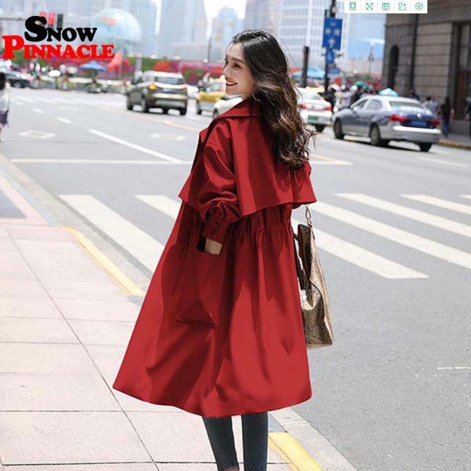 Women Trench Fashion long Section Solid Coat Light weight Casual lady's Windbreak trench plus size 210524, Deep green
Women Trench Fashion long Section Solid Coat Light weight Casual lady's Windbreak trench plus size 210524, Deep green