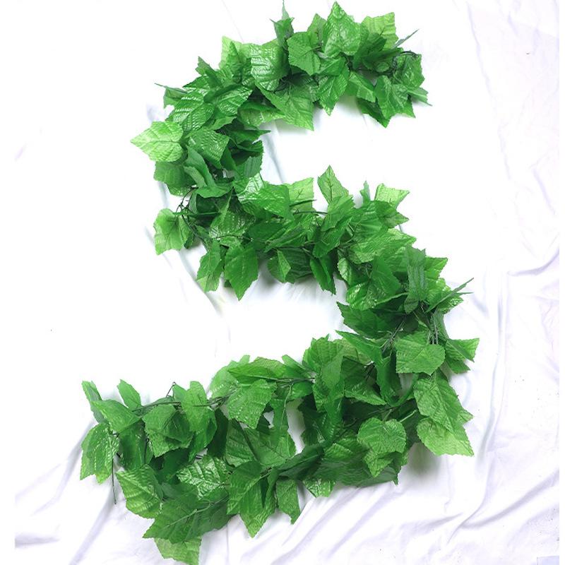 Decorative Flowers & Wreaths 90pcs Leaf 1 Piece 2.3M Home Decor Artificial Ivy Garland Plants Vine Fake Foliage Creeper Green Wreath
Decorative Flowers & Wreaths 90pcs Leaf 1 Piece 2.3M Home Decor Artificial Ivy Garland Plants Vine Fake Foliage Creeper Green Wreath