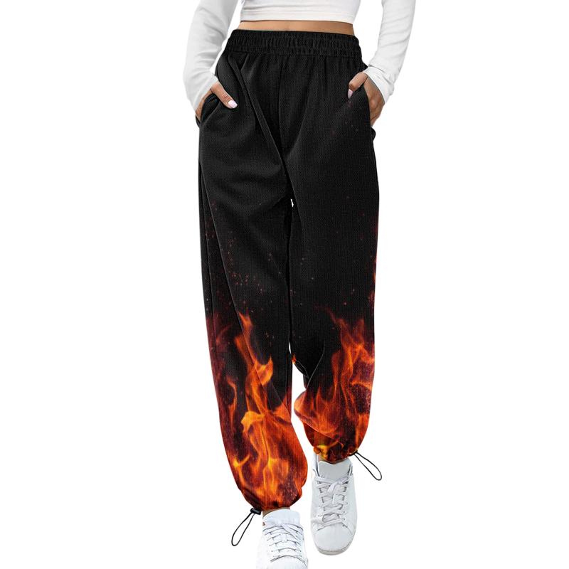 Women's Leggings Women Print Bottom Sweatpants Pockets High Waist Sporty Gym Athletic Fit Jogger Pants Lounge Trousers Pantalones De Mujer, Black
Women's Leggings Women Print Bottom Sweatpants Pockets High Waist Sporty Gym Athletic Fit Jogger Pants Lounge Trousers Pantalones De Mujer, Black