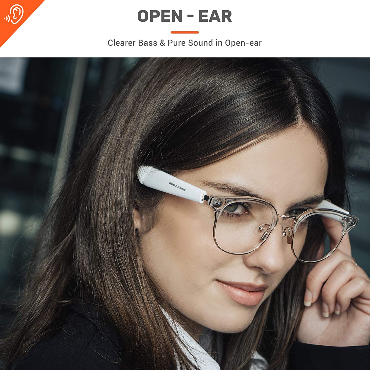 WGP intelligence Bluetooth audio frequency glasses (2nd generation) Open ear speaker glassess