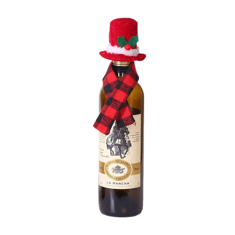 Christmas Decorations Scarf Hat Two-piece Suit Red Wine Bottle Set Hotel Restaurant Decoration and Dressing Supplies
Christmas Decorations Scarf Hat Two-piece Suit Red Wine Bottle Set Hotel Restaurant Decoration and Dressing Supplies