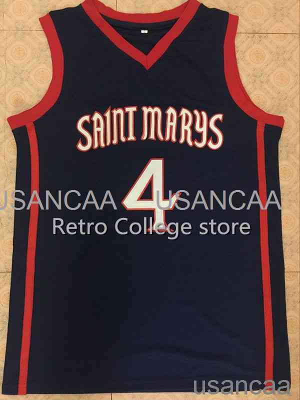 Men Women Youth #4 matthew dellavedova Saint Marys Basketball Jersey Blue Custom Throwback Stitched Basketball Jersey Ncaa XS-6XL, Any number name
Men Women Youth #4 matthew dellavedova Saint Marys Basketball Jersey Blue Custom Throwback Stitched Basketball Jersey Ncaa XS-6XL, Any number name