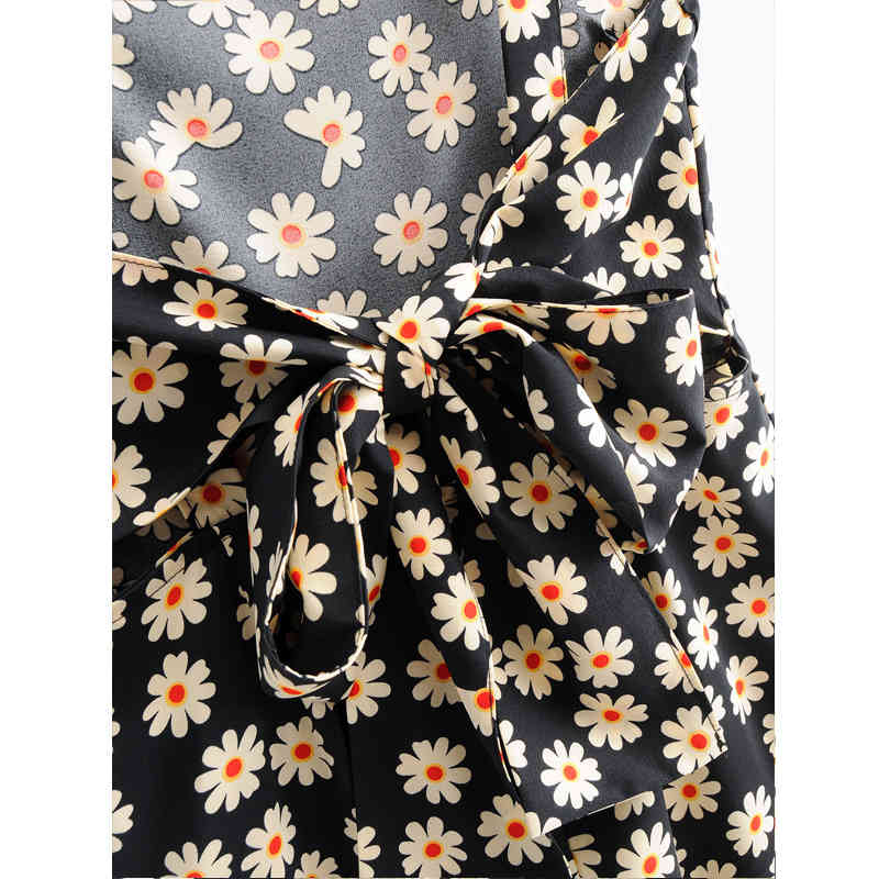 French Daisy Waist Harajuku Sweet Was Thin Women's Jumpsuit Sleeveless Strapless Summer Sweet Chic Female Jumpsuit 210507