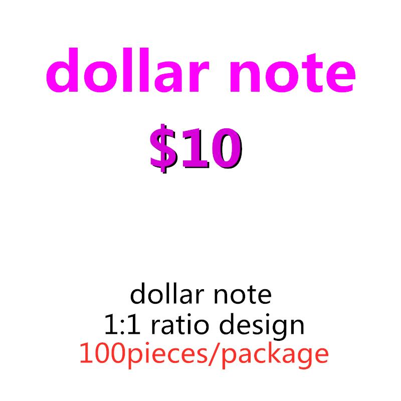 Copy 10 Dollar Money Movie Play Banknote Family Faux US 05 Paper 100pcs/pack Most Billet Realistic Toy Kids Prop Ocbqf
Copy 10 Dollar Money Movie Play Banknote Family Faux US 05 Paper 100pcs/pack Most Billet Realistic Toy Kids Prop Ocbqf