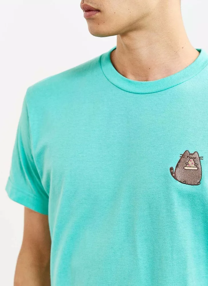 Pusheen The Cat EATING PIZZA EMBROIDERED T-Shirt NWT Licensed & Official, White;black
Pusheen The Cat EATING PIZZA EMBROIDERED T-Shirt NWT Licensed & Official, White;black