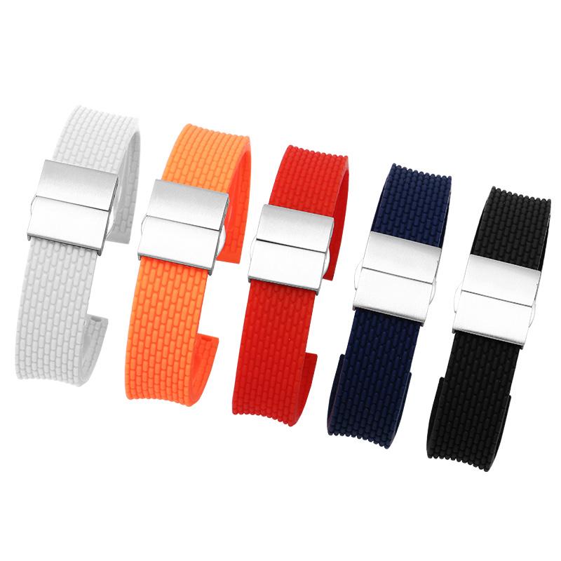 Watch Bands Soft Silicone Band 16mm 18mm Black White Strap For Huawei B5 Smart Sport Fashion Rubber Chain Quick Release
Watch Bands Soft Silicone Band 16mm 18mm Black White Strap For Huawei B5 Smart Sport Fashion Rubber Chain Quick Release