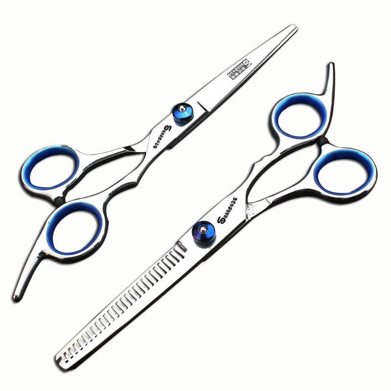 Hair Scissors 6 Inch Hairdressing Set Barber Accessories Precision Haircut Chunker Shop