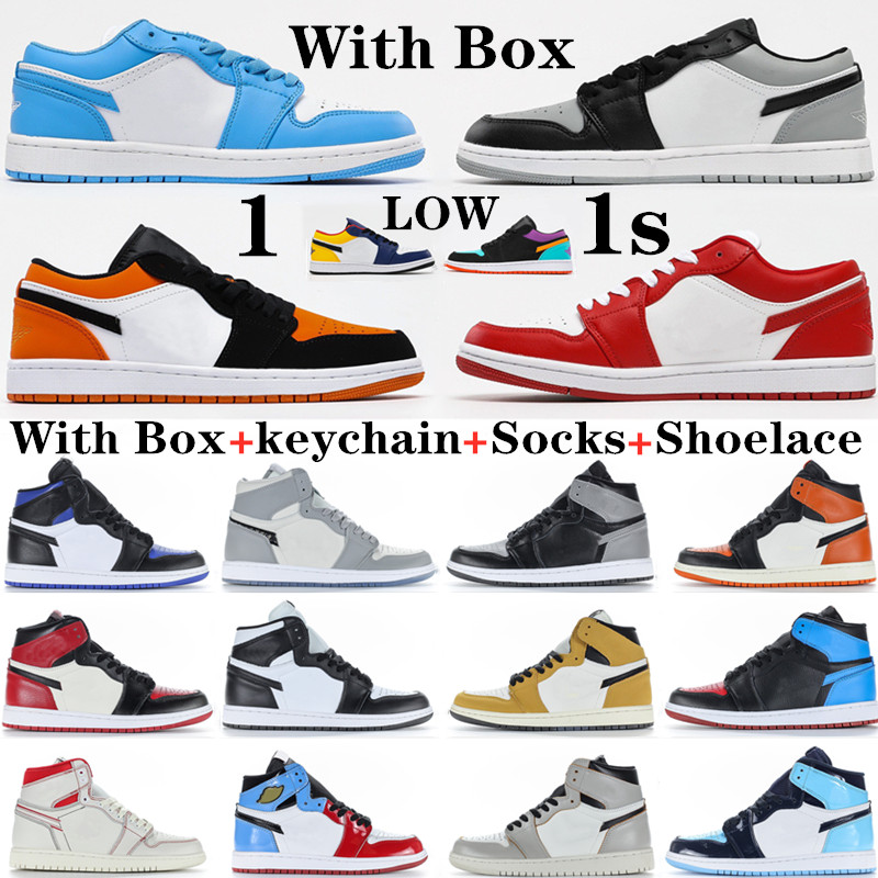 New Low 1 1s basketball shoes UNC hyper royal pine green Paris tie-dye triple white men mens sneakers women trainers US 5.5-12
New Low 1 1s basketball shoes UNC hyper royal pine green Paris tie-dye triple white men mens sneakers women trainers US 5.5-12
