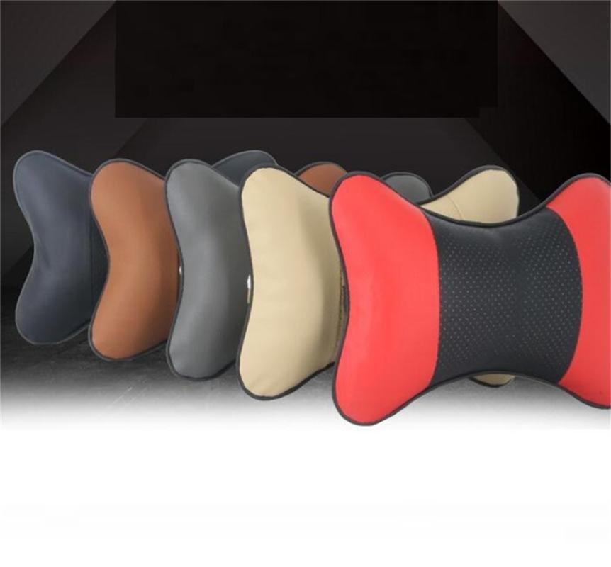 Seat Cushions 2 Pieces Car PU Leather Pillow Headrest Neck Cushion Support Cover Pillows Red Line
Seat Cushions 2 Pieces Car PU Leather Pillow Headrest Neck Cushion Support Cover Pillows Red Line