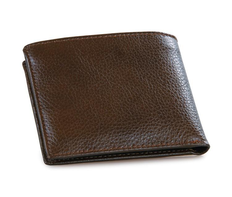 Wallets Geunine Leather Classical B-fold Short Men's Wallet Pocketbook 8015-3B, Brown
Wallets Geunine Leather Classical B-fold Short Men's Wallet Pocketbook 8015-3B, Brown