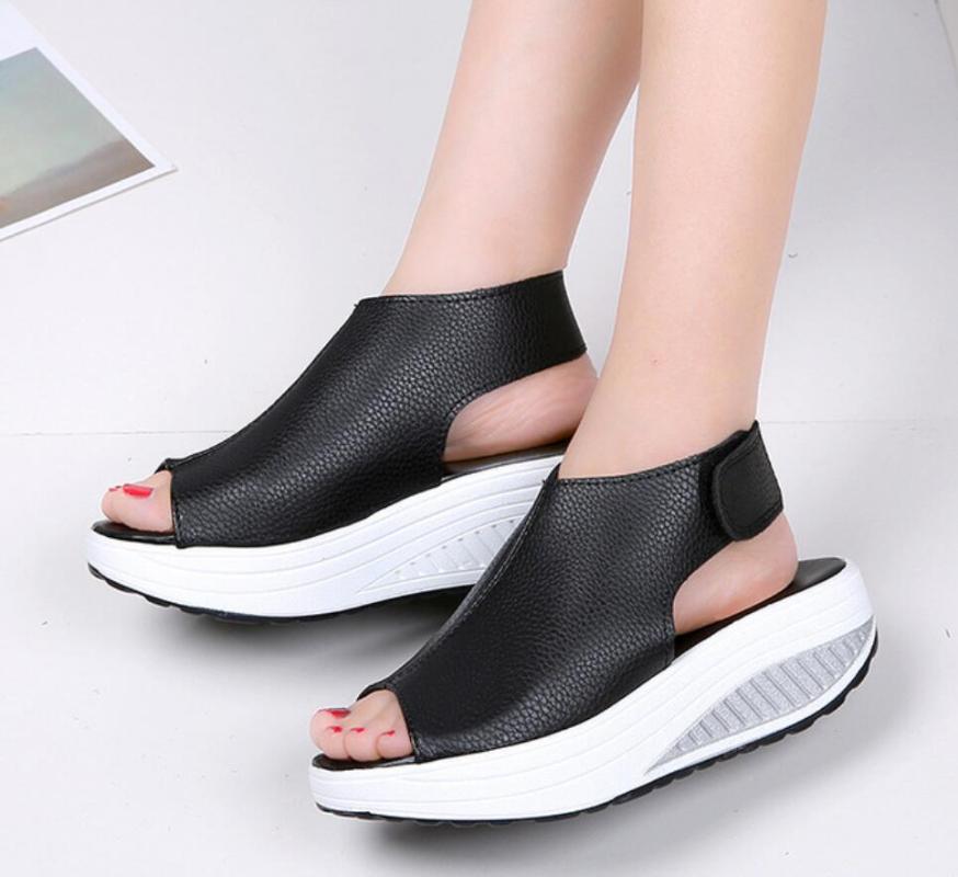 Rome Platform Women's Gladiator Sandals Fashion Summer Pu Leather Women Thick Soled Beach Casual Woman Shoes, Black
Rome Platform Women's Gladiator Sandals Fashion Summer Pu Leather Women Thick Soled Beach Casual Woman Shoes, Black