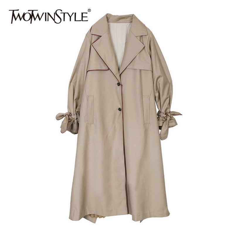 Casual Patchwork Pleated Windbreaker For Women Lapel Long Sleeve Sashes Temperament Windbreakers Female Fashion 210524, Aspicture 
Casual Patchwork Pleated Windbreaker For Women Lapel Long Sleeve Sashes Temperament Windbreakers Female Fashion 210524, Aspicture